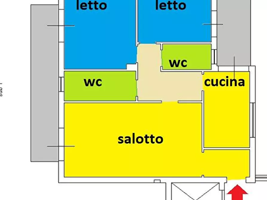 appartamento in vendita ad Eboli in zona Santa Cecilia
