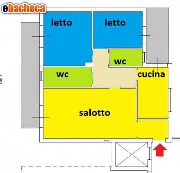 appartamento in vendita ad Eboli in zona Santa Cecilia