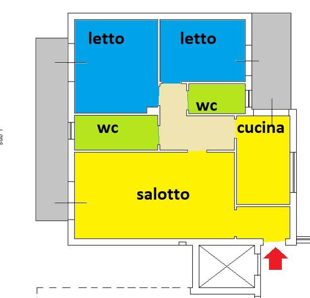 appartamento in vendita ad Eboli in zona Santa Cecilia