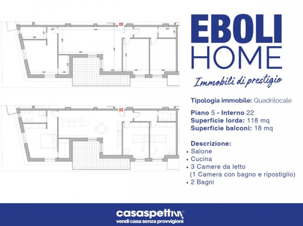 appartamento in vendita ad Eboli