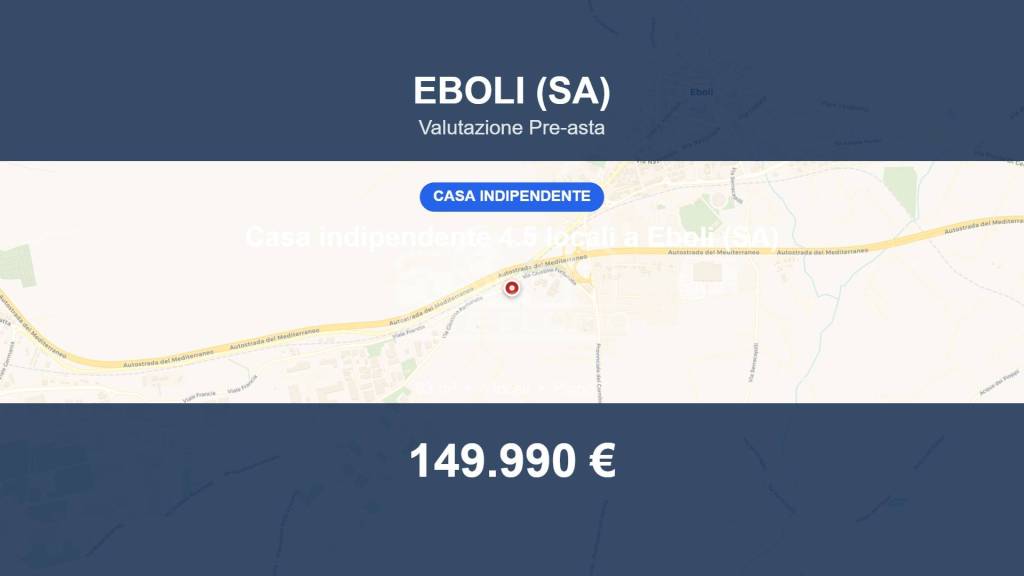 casa indipendente in vendita ad Eboli