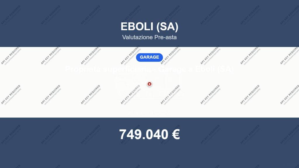 box auto in vendita ad Eboli