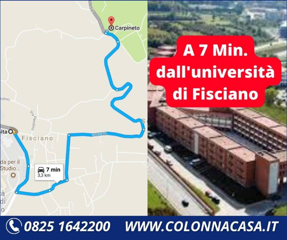 appartamento in vendita a Fisciano in zona Carpineto