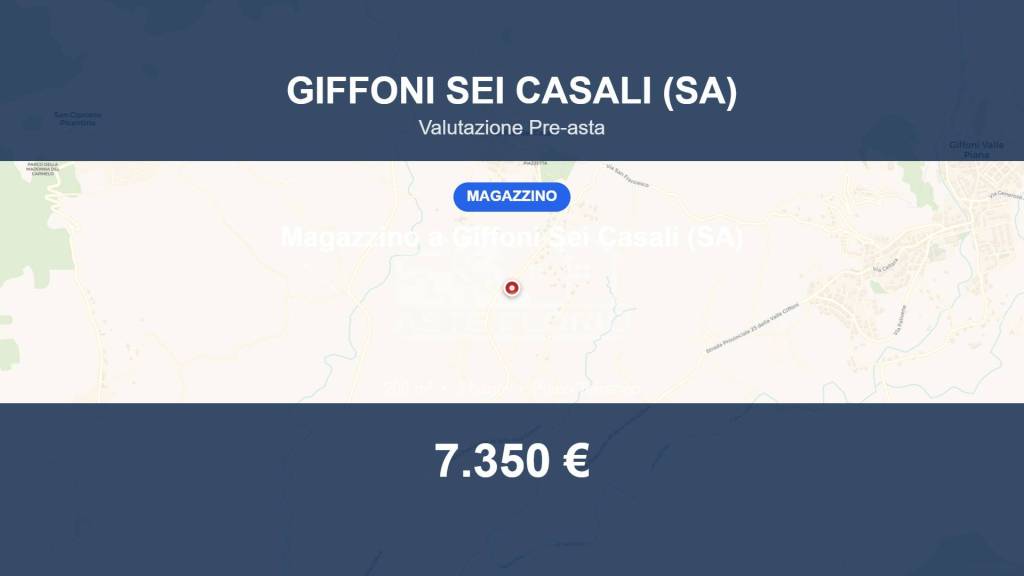 locale di sgombero in vendita a Giffoni Sei Casali in zona Capitignano