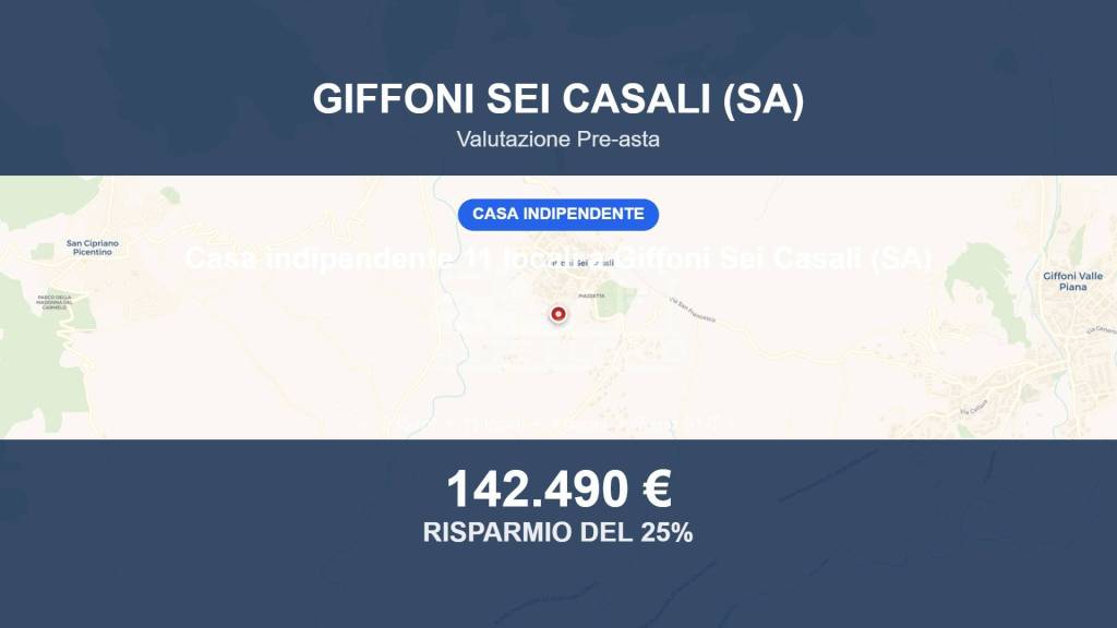 casa indipendente in vendita a Giffoni Sei Casali in zona Capitignano