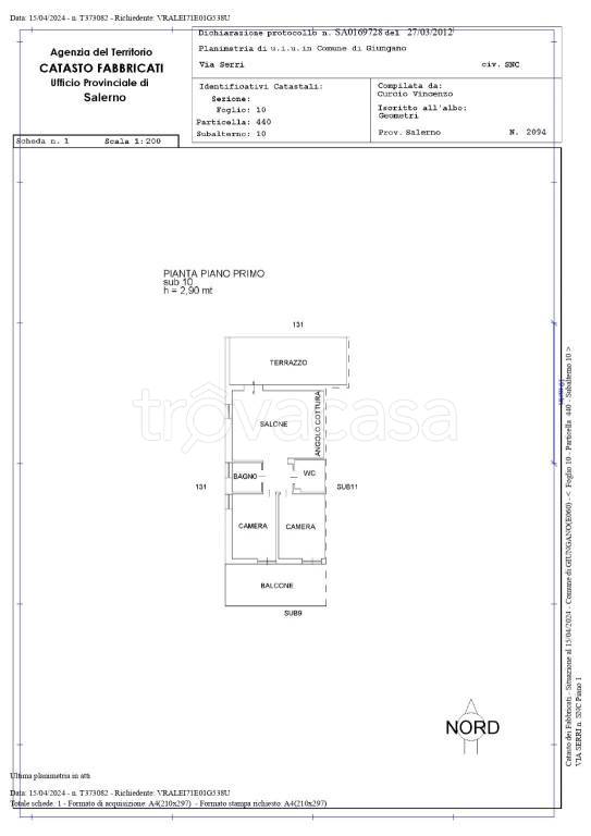 appartamento in vendita a Giungano