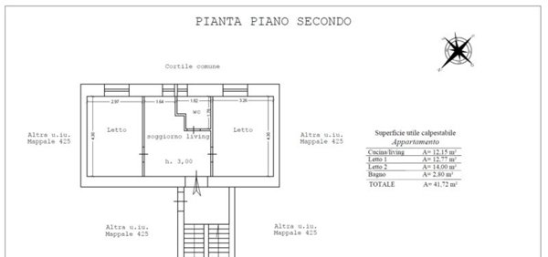 appartamento in vendita a Mercato San Severino in zona Curteri