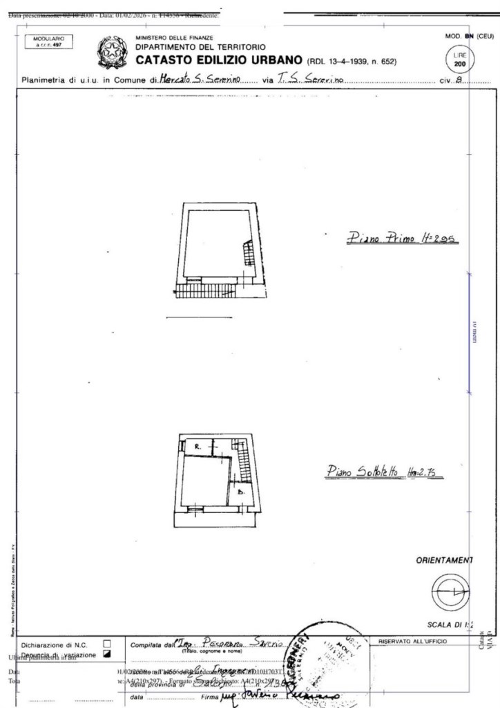 appartamento in vendita a Mercato San Severino