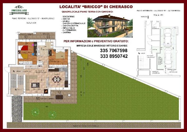 appartamento in vendita a Cherasco