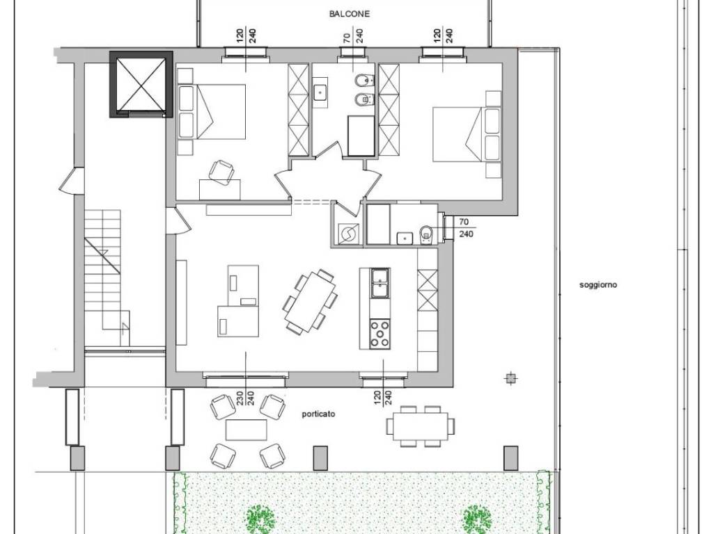appartamento in vendita a Cherasco