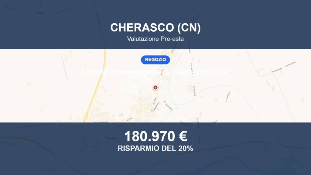 negozio in vendita a Cherasco in zona Roreto
