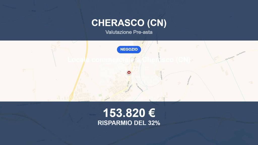 negozio in vendita a Cherasco in zona Roreto