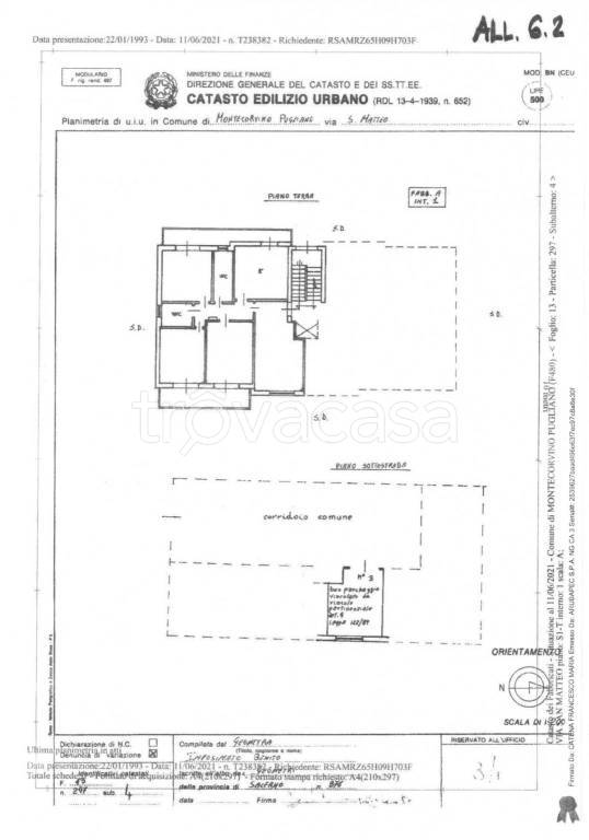 appartamento in vendita a Montecorvino Pugliano