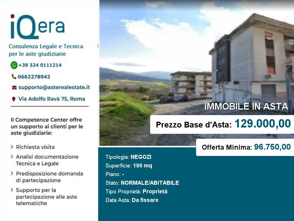 negozio in vendita a Montecorvino Rovella