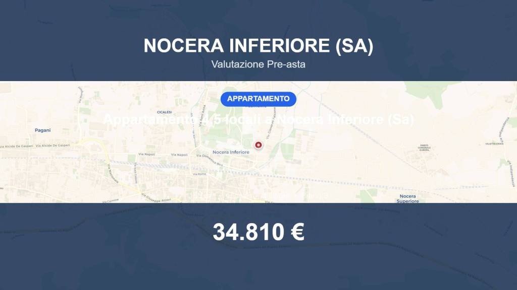 appartamento in vendita a Nocera Inferiore