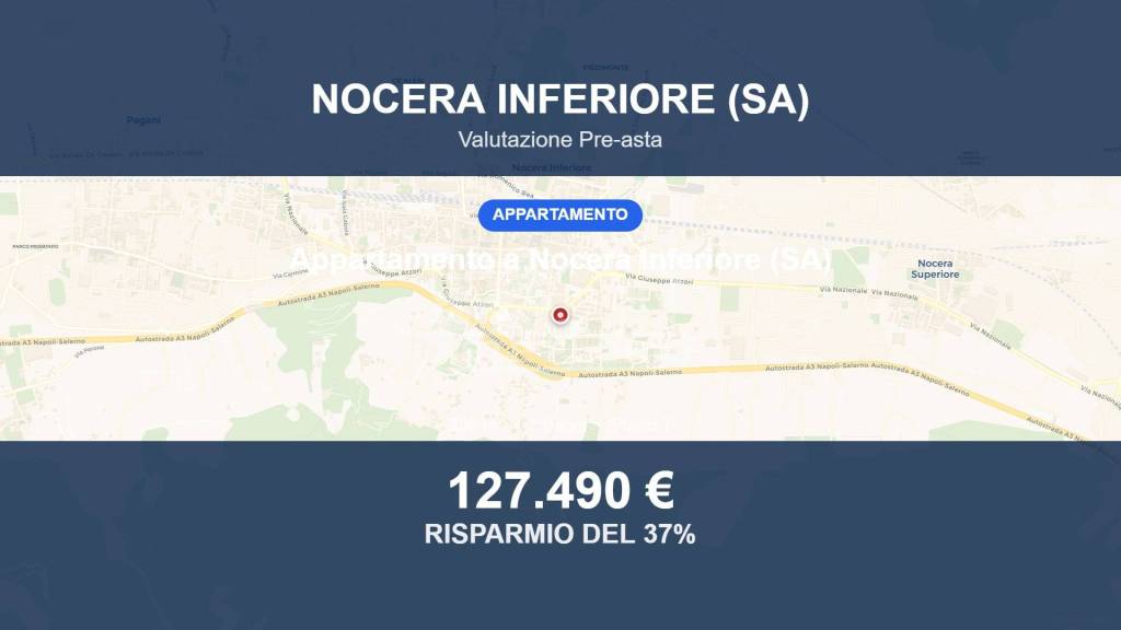 appartamento in vendita a Nocera Inferiore