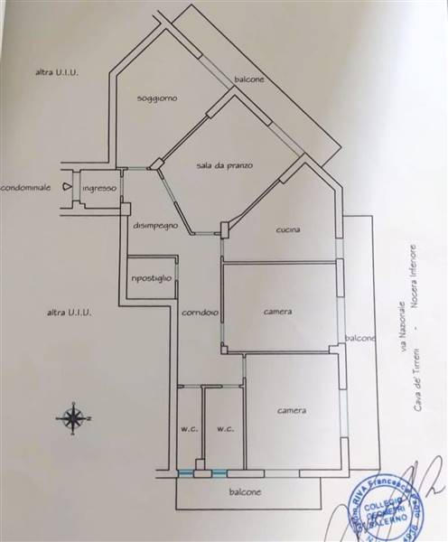appartamento in vendita a Nocera Superiore in zona Pareti