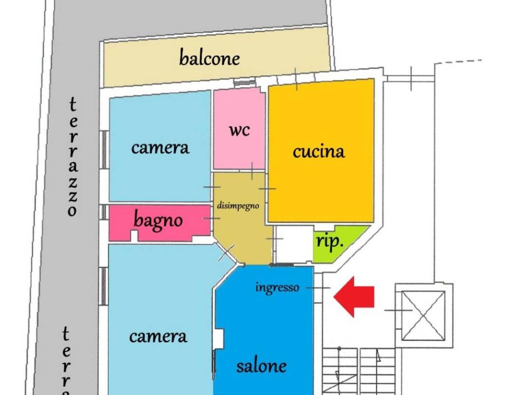 appartamento in vendita a Nocera Superiore in zona Croce Malloni