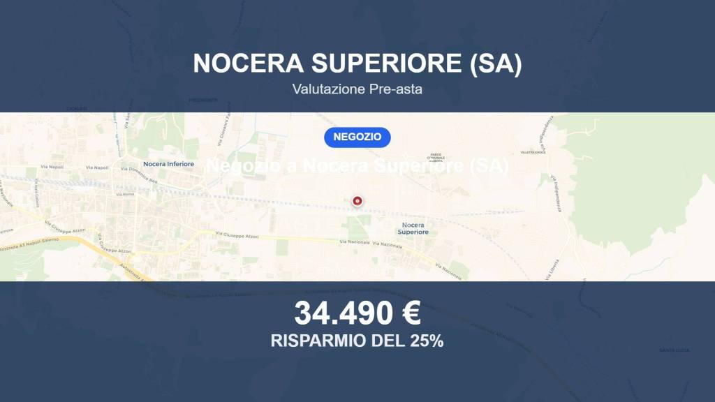 negozio in vendita a Nocera Superiore
