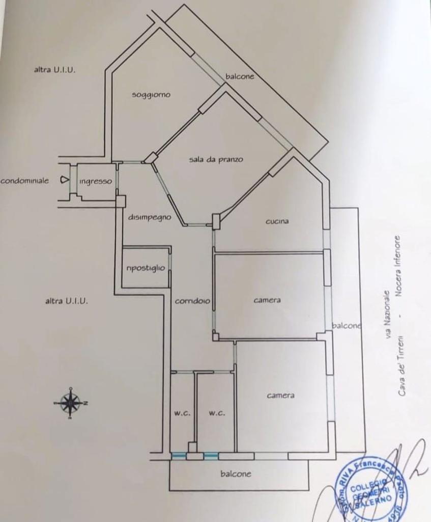 appartamento in vendita a Nocera Superiore in zona Pareti