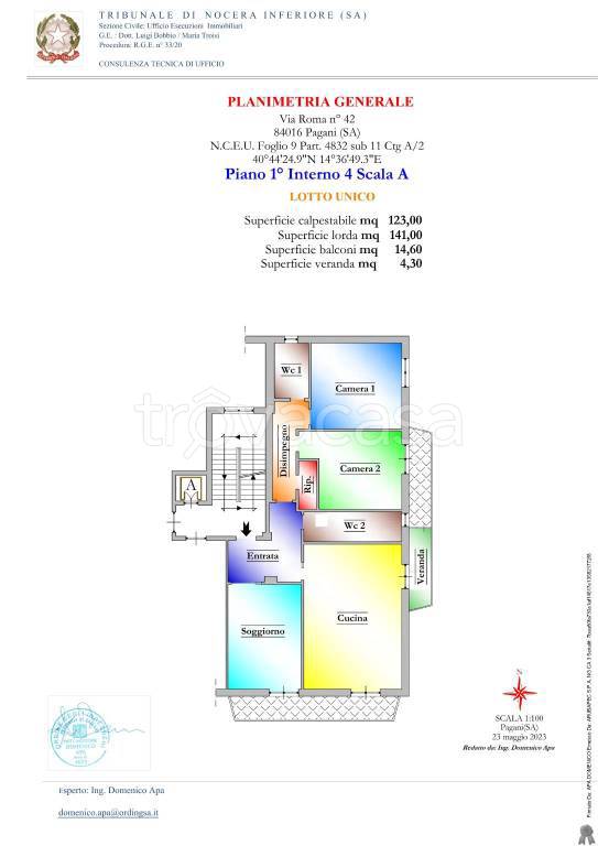 appartamento in vendita a Pagani