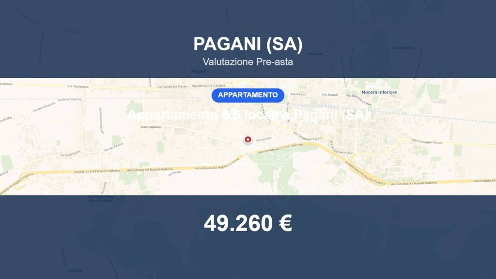 appartamento in vendita a Pagani