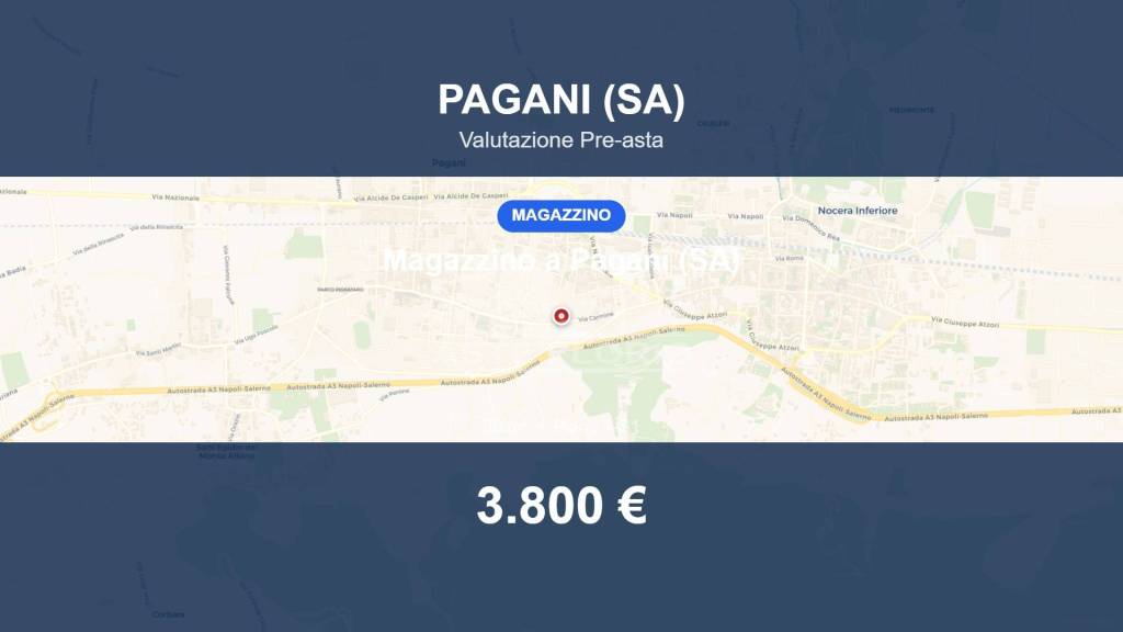 locale commerciale in vendita a Pagani