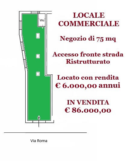 locale commerciale in vendita a Pagani