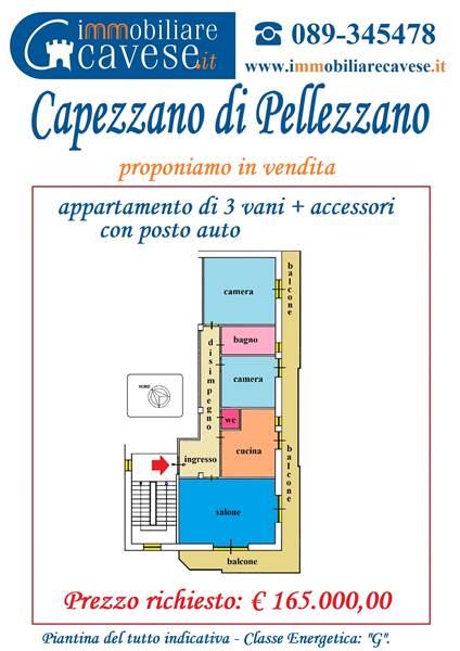 appartamento in vendita a Pellezzano