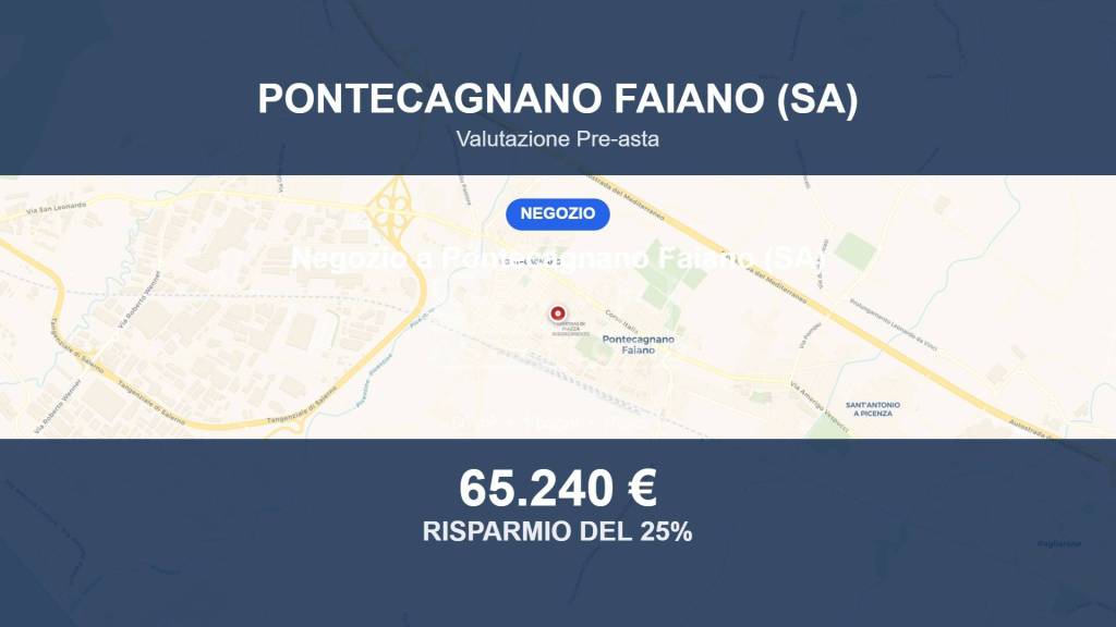 negozio in vendita a Pontecagnano Faiano