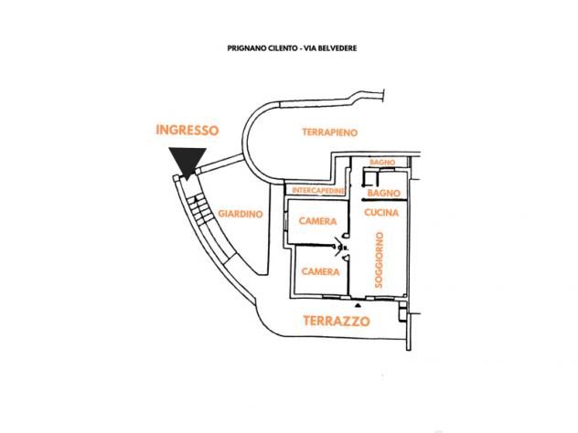 appartamento in vendita a Prignano Cilento
