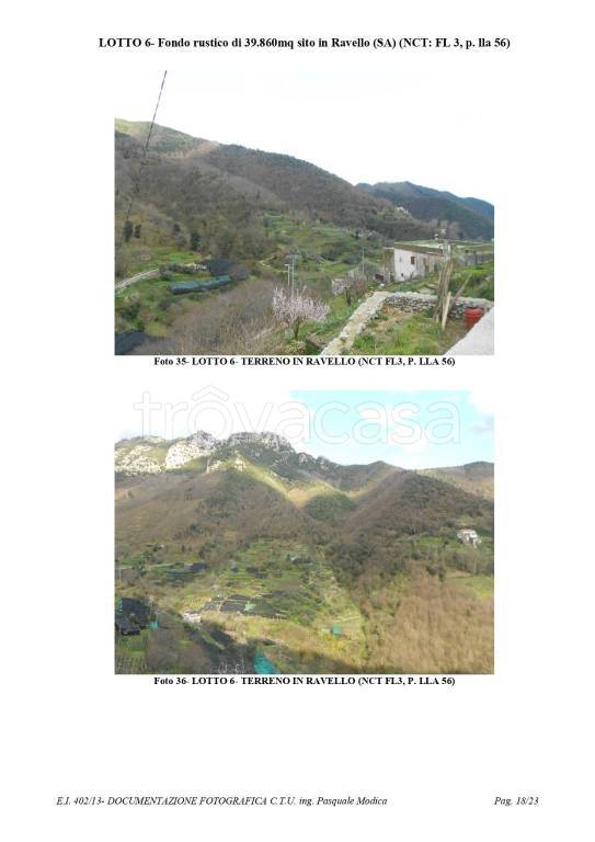 terreno agricolo in vendita a Ravello in zona Sambuco