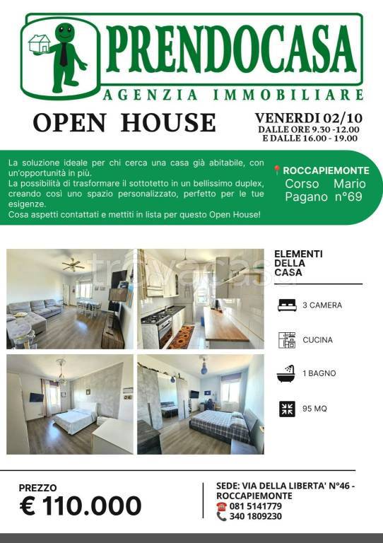 appartamento in vendita a Roccapiemonte