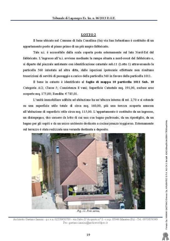 appartamento in vendita a Sala Consilina in zona San Sebastiano