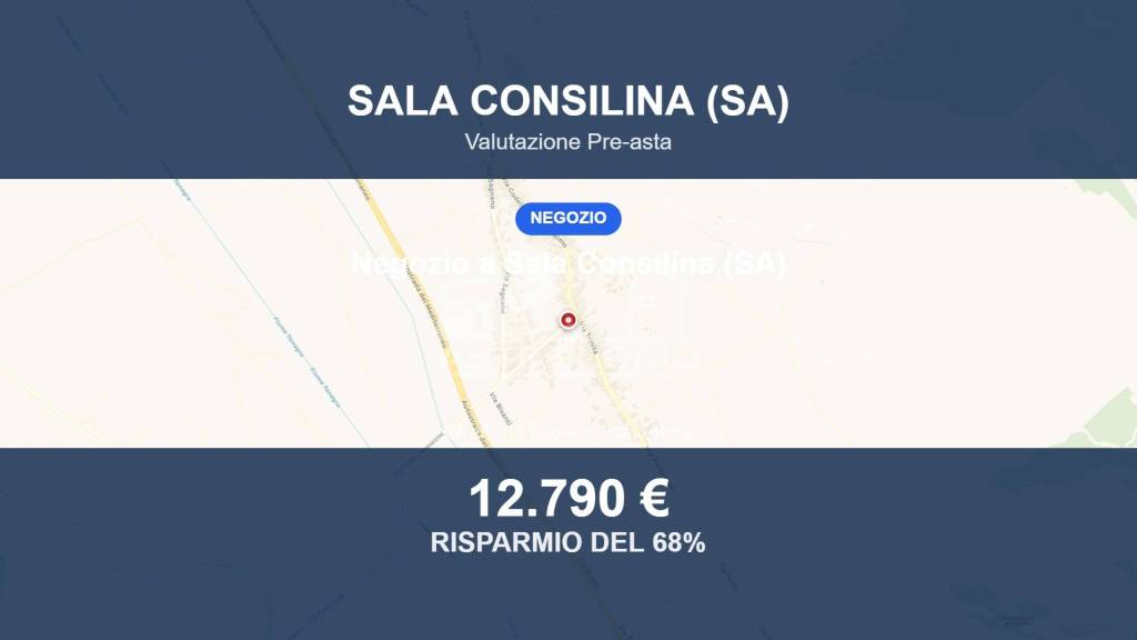 negozio in vendita a Sala Consilina in zona Trinità