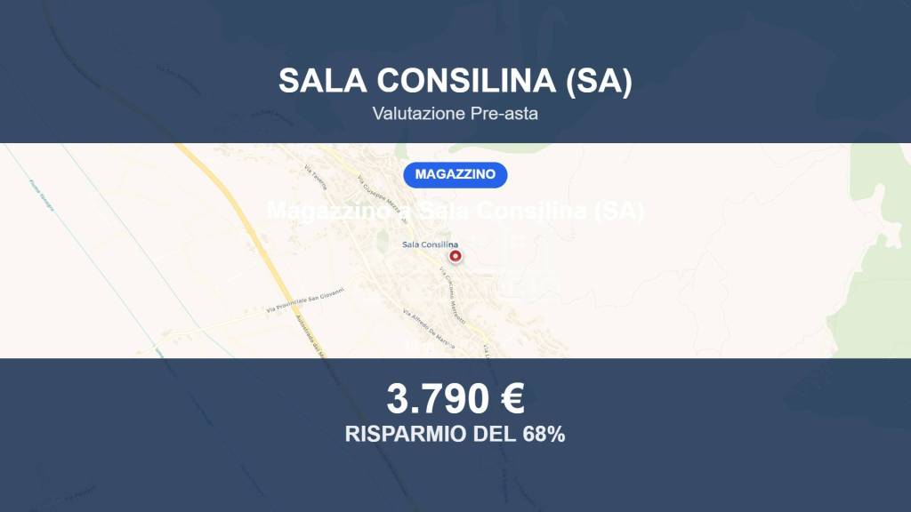 locale commerciale in vendita a Sala Consilina in zona San Rocco