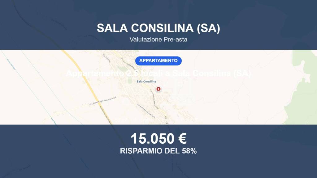 appartamento in vendita a Sala Consilina in zona San Rocco