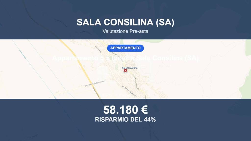 appartamento in vendita a Sala Consilina in zona San Rocco