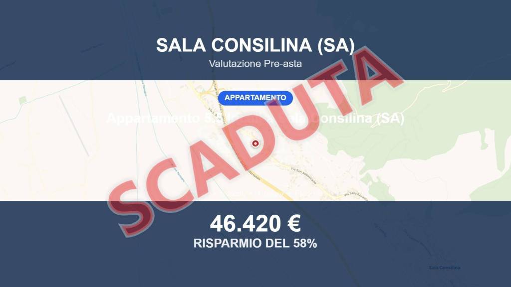 appartamento in vendita a Sala Consilina in zona Quattro Querce