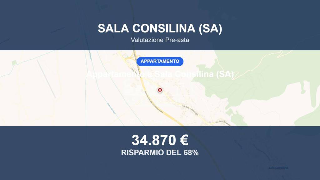 appartamento in vendita a Sala Consilina in zona Quattro Querce