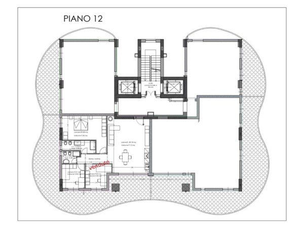 appartamento in vendita a Salerno in zona Pastena