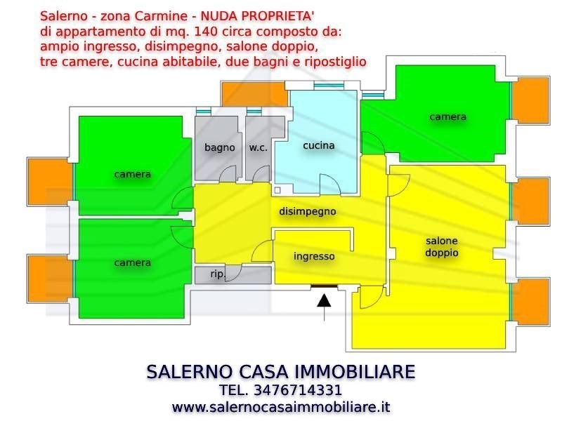 appartamento in vendita a Salerno