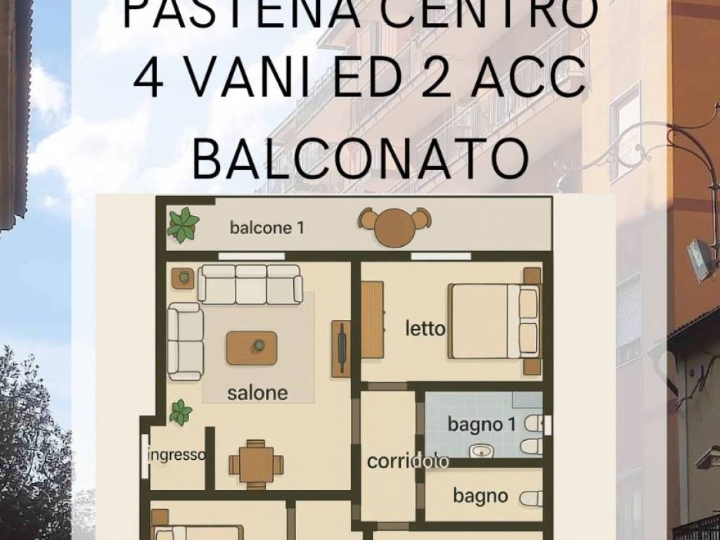 appartamento in vendita a Salerno in zona Pastena