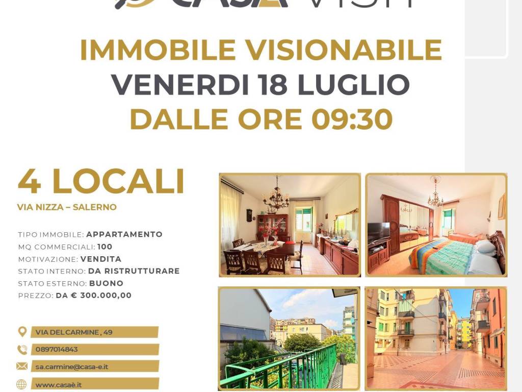 appartamento in vendita a Salerno in zona Centro Città