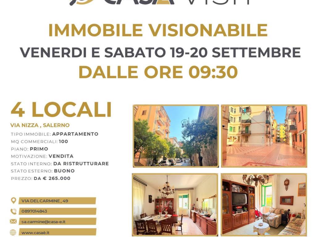appartamento in vendita a Salerno in zona Centro Città
