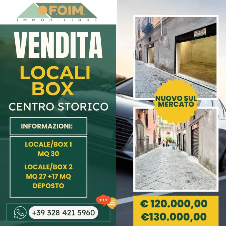 locale commerciale in vendita a Salerno in zona Centro Città