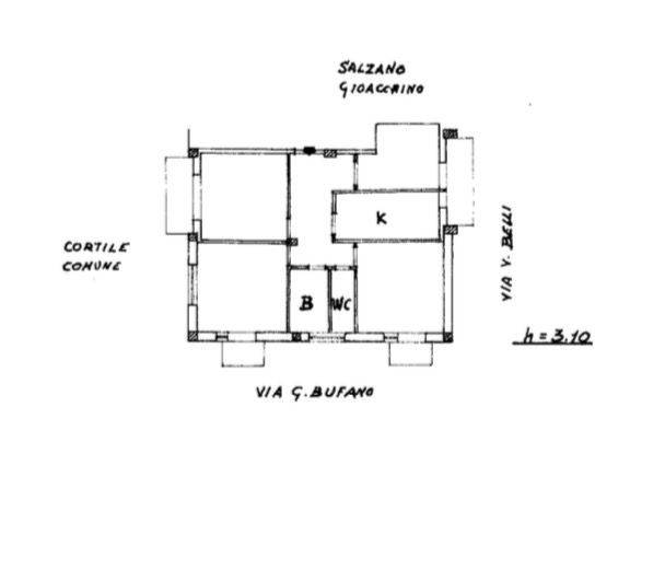 appartamento in vendita a Salerno in zona Torrione
