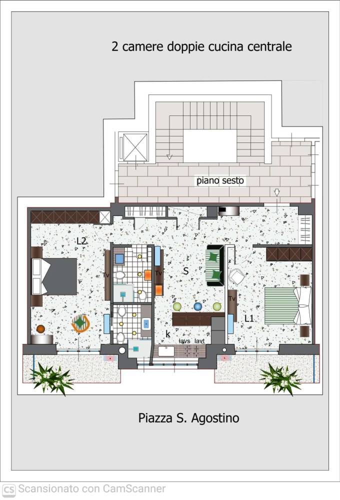appartamento in vendita a Salerno in zona Centro Città