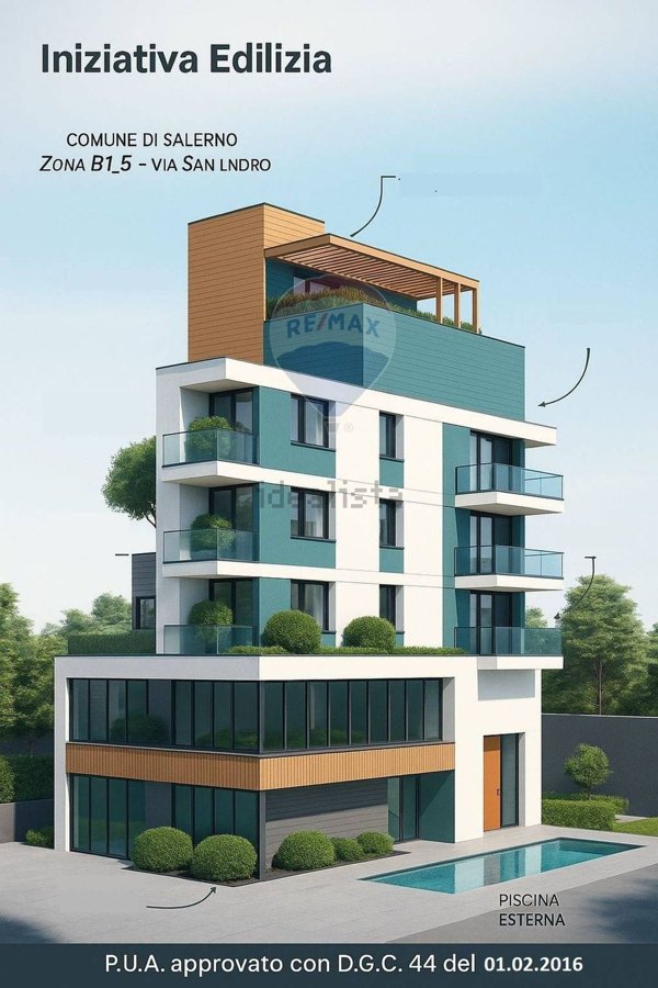 terreno edificabile in vendita a Salerno in zona San Leonardo