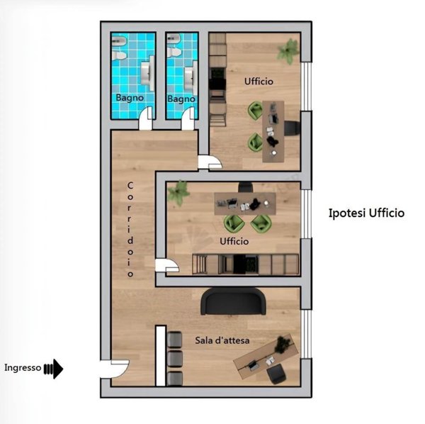 appartamento in vendita a Salerno in zona Mercatello